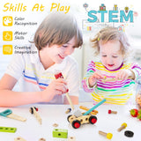 Houten Gereedschapskist voor Kinderen - Creatief en Educatief