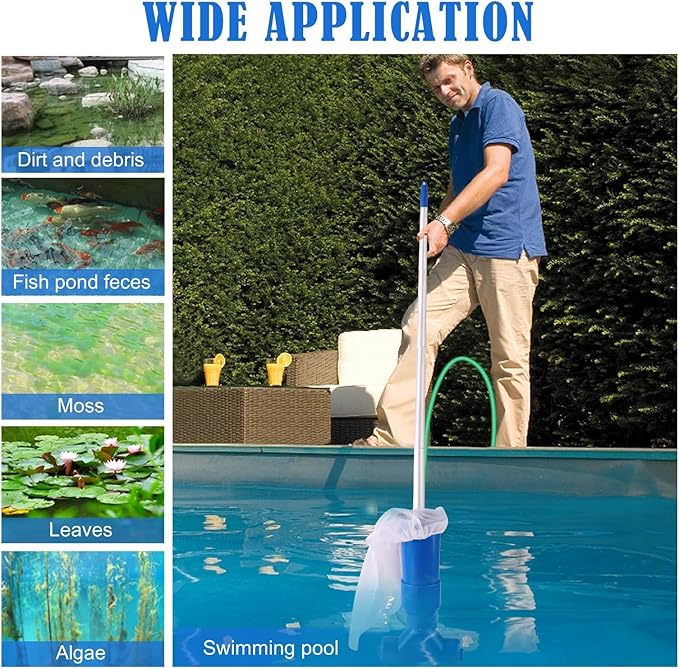 Handmatige Poolstofzuiger – AquaSweep