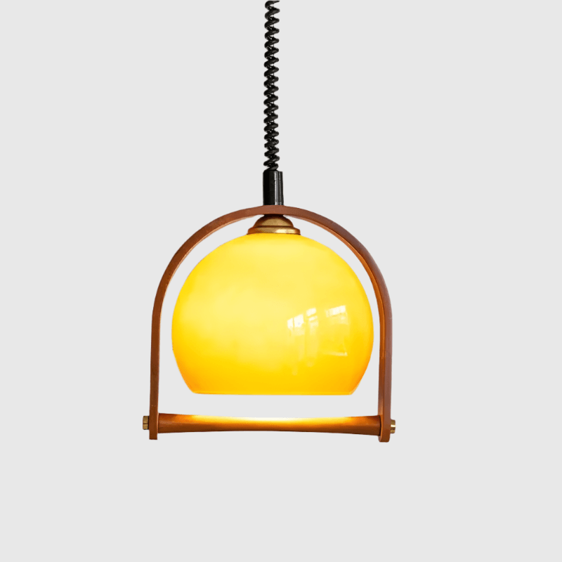 Hanglamp Hout - Bauhaus Design