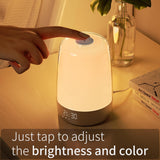 Norvo | Aurora Wake-Up Light – Zonsopgang Alarmklok met Natuurlijke Geluiden & USB-C