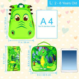 Leuke Dinosaurus Rugzak voor Kinderen – Ruime en Comfortabele Schooltas