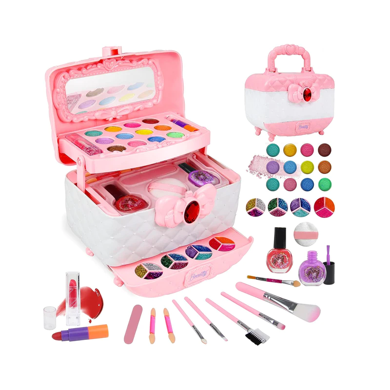 Prinsessen Beauty Koffer – Magische Make-up Speelset voor Kleine Stijliconen