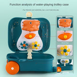 Walvis-Thema Strand Speelgoed Set voor Baby's – 8-Piece Reiskoffer