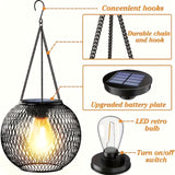 Houten Solar Tuinlantaarn – Ideaal voor Avondverlichting in de Tuin
