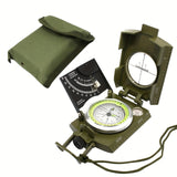 TrekGuard Militair Kompas – Waterdicht en Verlicht voor Preciese Navigatie