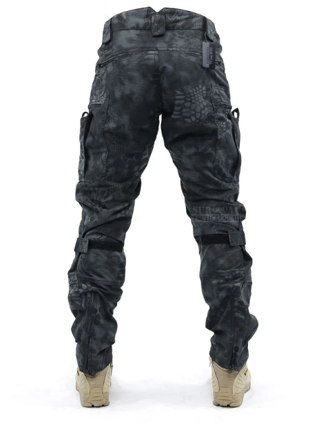 Functionele Heren Cargo Broek met Kniebescherming – Bram