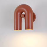 Moderne LED Wandlamp in Boogvorm