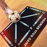 Norvo | Voetbal Pro Trainingsmat | Antislip, 2x2m Ruimte & Videoprogramma voor Vaardigheidsverbetering en Thuistraining