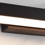 Moderne LED Wandlamp met Bewegingssensor en Zwarte Behuizing
