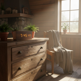 TimeWood | Digitale Houten Klok met LED-display, Stille-functie & Modern Design