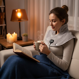 CalmWrap | Warmteomslag voor Nek & Schouders – Snelle Pijnverlichting