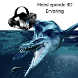 Reality PRO+ | Smart VR Bril met Geïntegreerde Headset voor iPhone & Android
