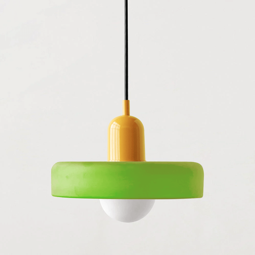 Kleurrijke Glas Hanglamp - Modern Design