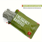 Elastische EHBO-Bandage met Steriele Wonden Pad – Universeel Geschikt voor Outdoor en Thuisgebruik