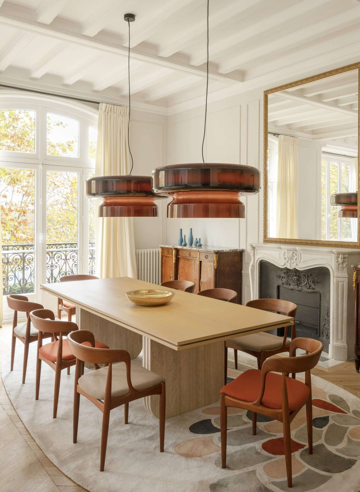 Bohemien Stijl Hanglamp - Glas & Metaal LED