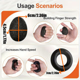 PowerGrip Handtrainer Set – 5-in-1 voor Krachtige Handen en Onderarmen