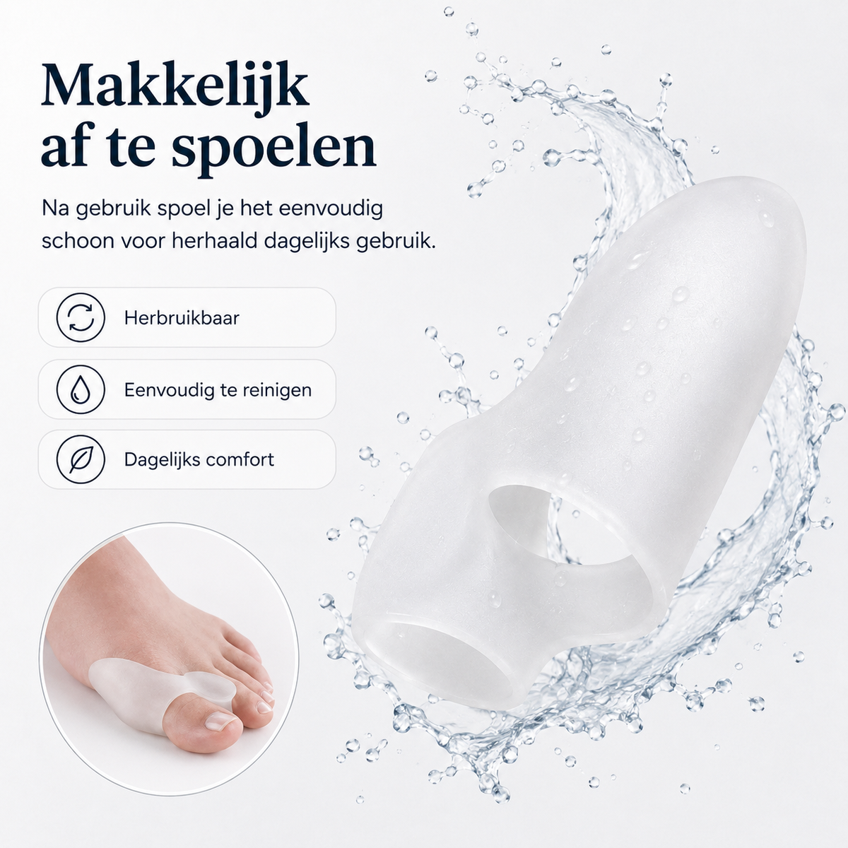 Hallux-Valgus-Korrektor – ToeGuard Pro