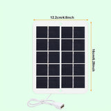 Draagbaar Zonnepaneel met USB – Altijd en Overal Energie
