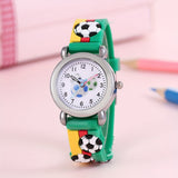 Voetbal Cartoon Horloge voor Kids - Tijd leren met plezier