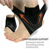 Plantaire Enkel X Wikkelsteun Compressiesok