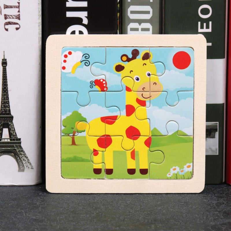 Educatieve Houten Puzzel – Voor jonge ontdekkers