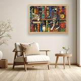 Kat op Boekenplank Puzzel – Voor Puzzelaars en Kattenliefhebbers