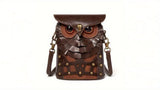 Steampunk Uil Mini Schoudertas – Stoer en Functioneel