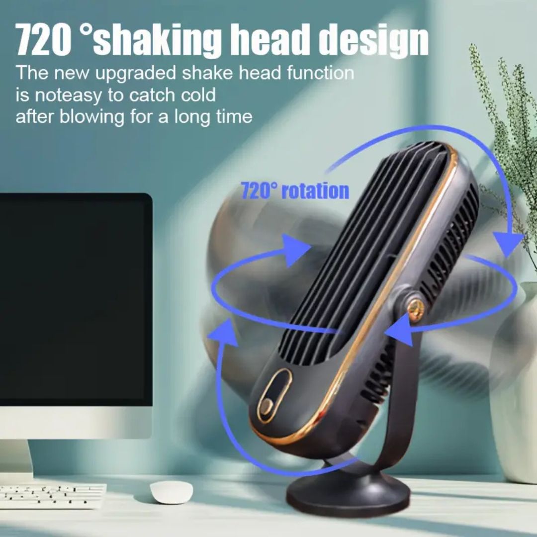 Coolux – Ultra-Stille USB Bureauventilator