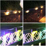 Waterdichte Solartrappenlampen voor Buiten (4 stuks)
