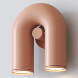 Moderne LED Wandlamp in Boogvorm