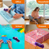 QuickSeal Tape Dispenser – Supersnel Plakken met Eén Hand