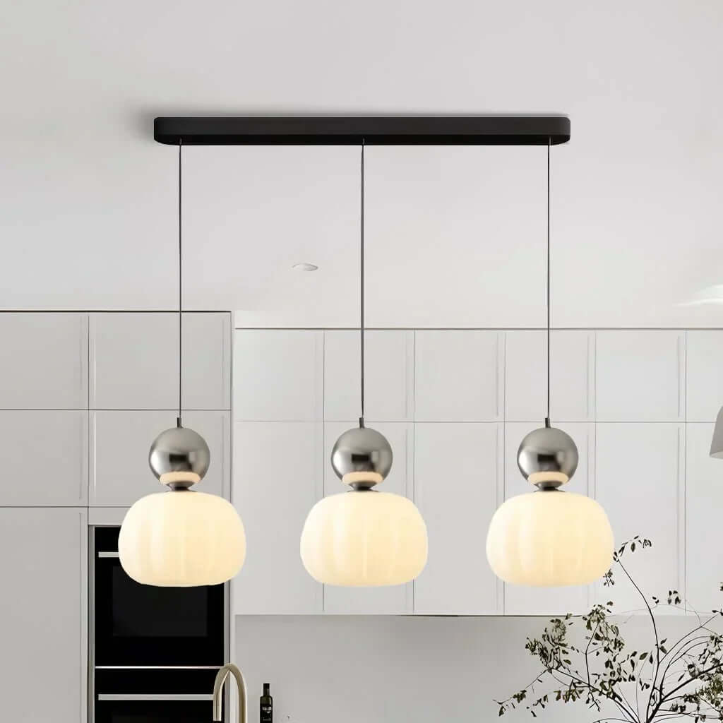 Art Deco Hanglamp - Crème Stijl