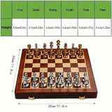 Vintage Schaakspel Set – Strategisch en Tijdloos