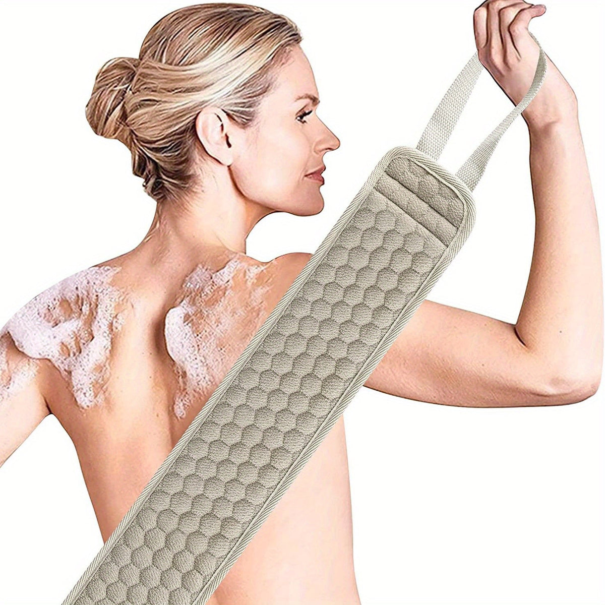 Comfortabele Diep Reinigende Rugscrubber – Praktisch en Verkwikkend