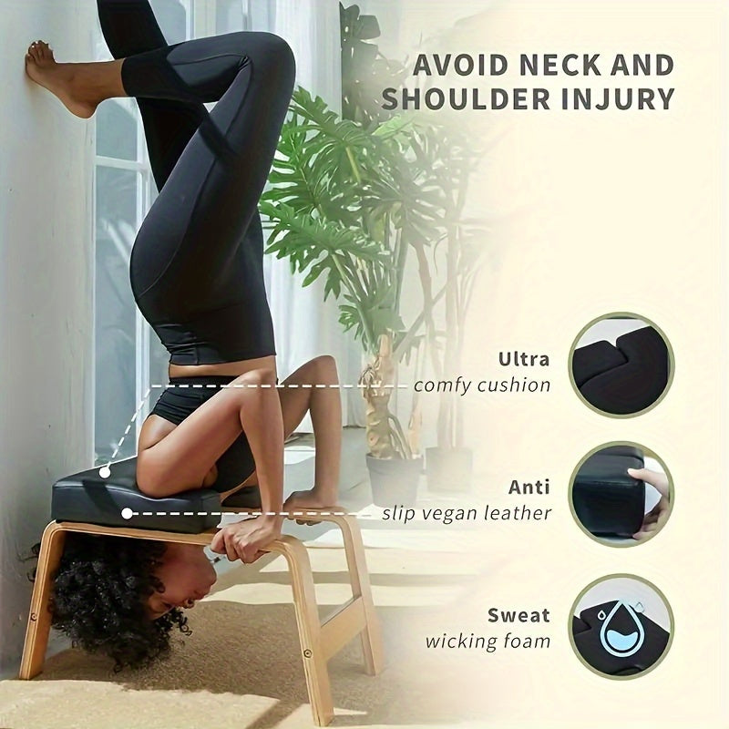 BalancePro Yoga Kopstandbank – Comfort en Stabiliteit voor Yoga Enthousiastelingen