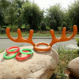 Opblaasbaar Rendier Gewei Ringwerpspel - Leuk Kerst- en Feestspel