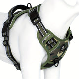 Reflecterend No-Pull Hondentuig – Gemakkelijk Wandelen en Trainen met Handvat