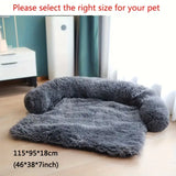 Pluche Hondenbed met Afneembare Wasbare Hoes - Zacht en Multifunctioneel Slaapmat voor Grote, Middelgrote en Kleine Honden