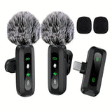 SoundClip Draadloze Lavalier Microfoon - Voor Smartphones en Tablets