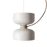 Orlee Hanglamp – Modern Geometrisch Ontwerp in Mat Zwart, Wit & Grijs