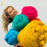 Chunky Strickdecke | Extra Groot & Warm | Woonaccessoire | Handgemaakt Ontwerp