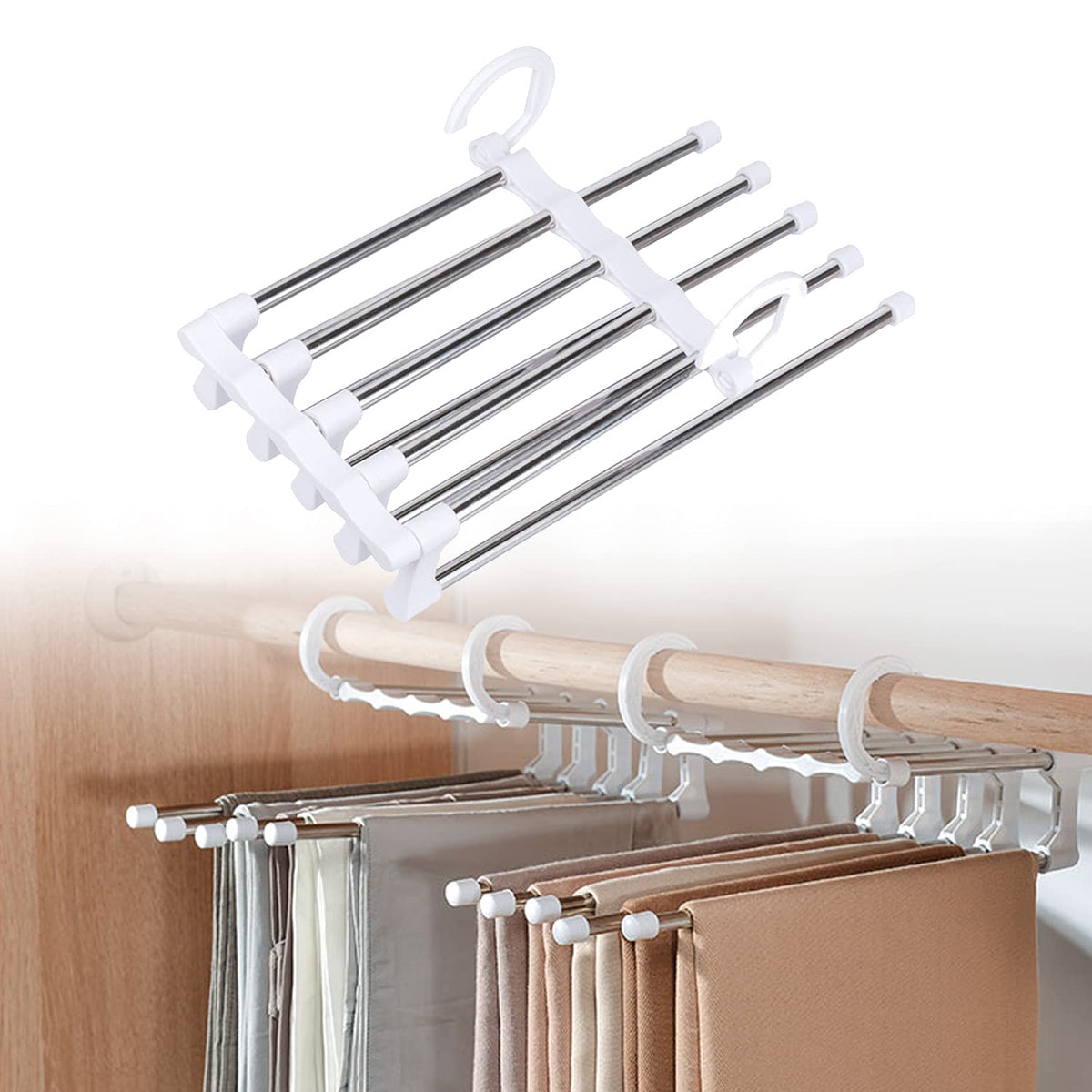 RackHanger | 5-in-1 multifunctionele kledinghanger