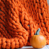 Chunky Strickdecke | Extra Groot & Warm | Woonaccessoire | Handgemaakt Ontwerp