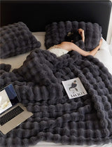 Flauschdecke SnuggleSoft | Omkeerbaar | Jaarlijkse Warmte | Fleece