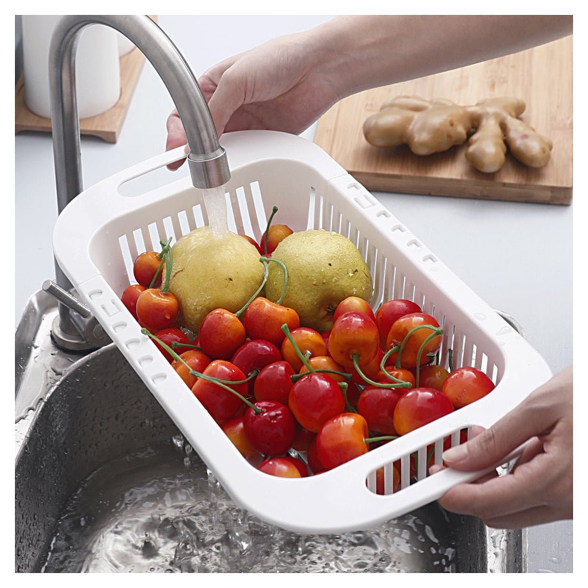 Drain Tray | Was gemakkelijk uw groente en fruit!