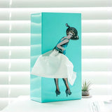 TISSUDANCE – Speelse Rock Taschentuchbox voor Creatieve Woondecoratie