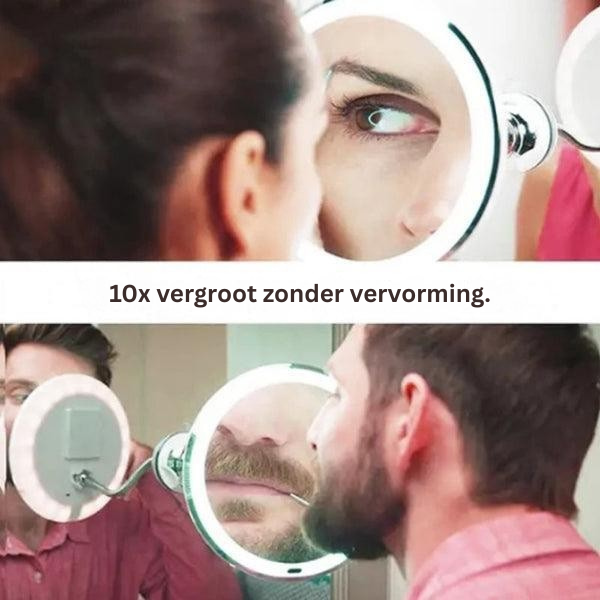 LED Vergrootspiegel met Flexibele Zwanenhals – Claravue