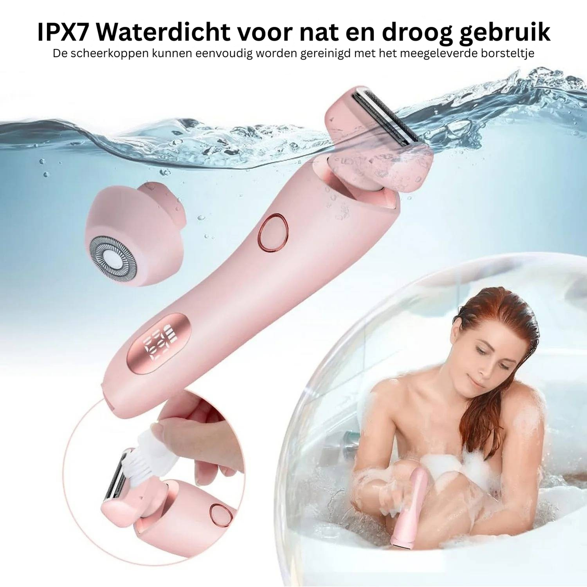 Elektrische Scheerapparaat voor Vrouwen