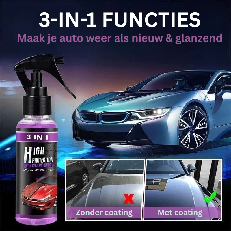 CarCare 3-in-1 Hoge Bescherming Spray