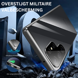 Metall Aluminiumlegering 360 Hoes met Veiligheidsvergrendeling voor Samsung Galaxy S24-S23 Serie